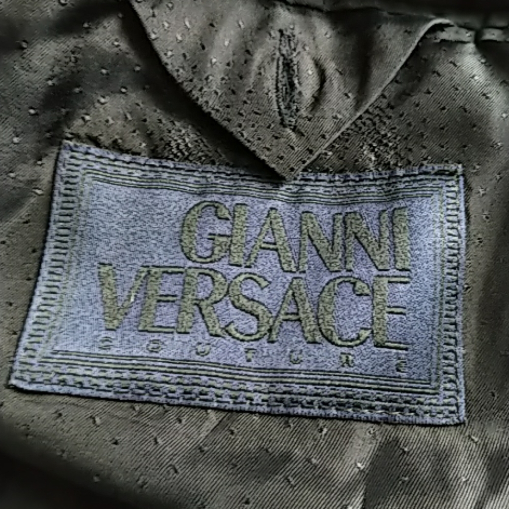 Versace Geometric Jacket - image 1